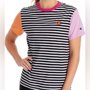 Champion Authentic Athletic Wear Campus Ringer Graphic T Shirt Size S/Small